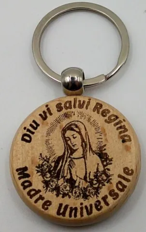 Porte-clés corse  "«  Diu vi salvi Regina madre universale»"