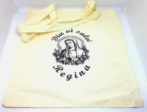 Tote bag,sac fourre tout "Diu vi salvi Regina"